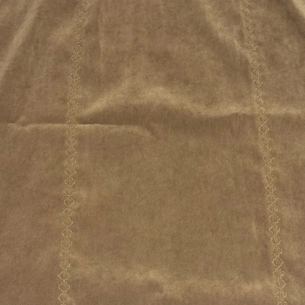 Talbots tan faux suede skirt.  Size 14